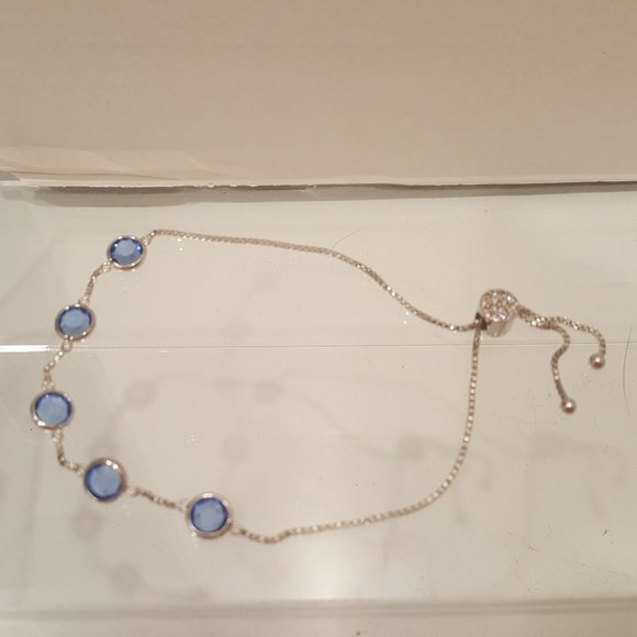 Adjustable bracelet or anklet Signed IBB CN - Picture 2 of 7